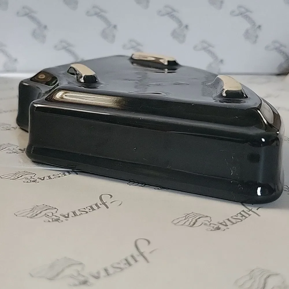 Fiestaware Fiesta OMNI SERVING TRAY Bowl Dish Ceramic Container Black